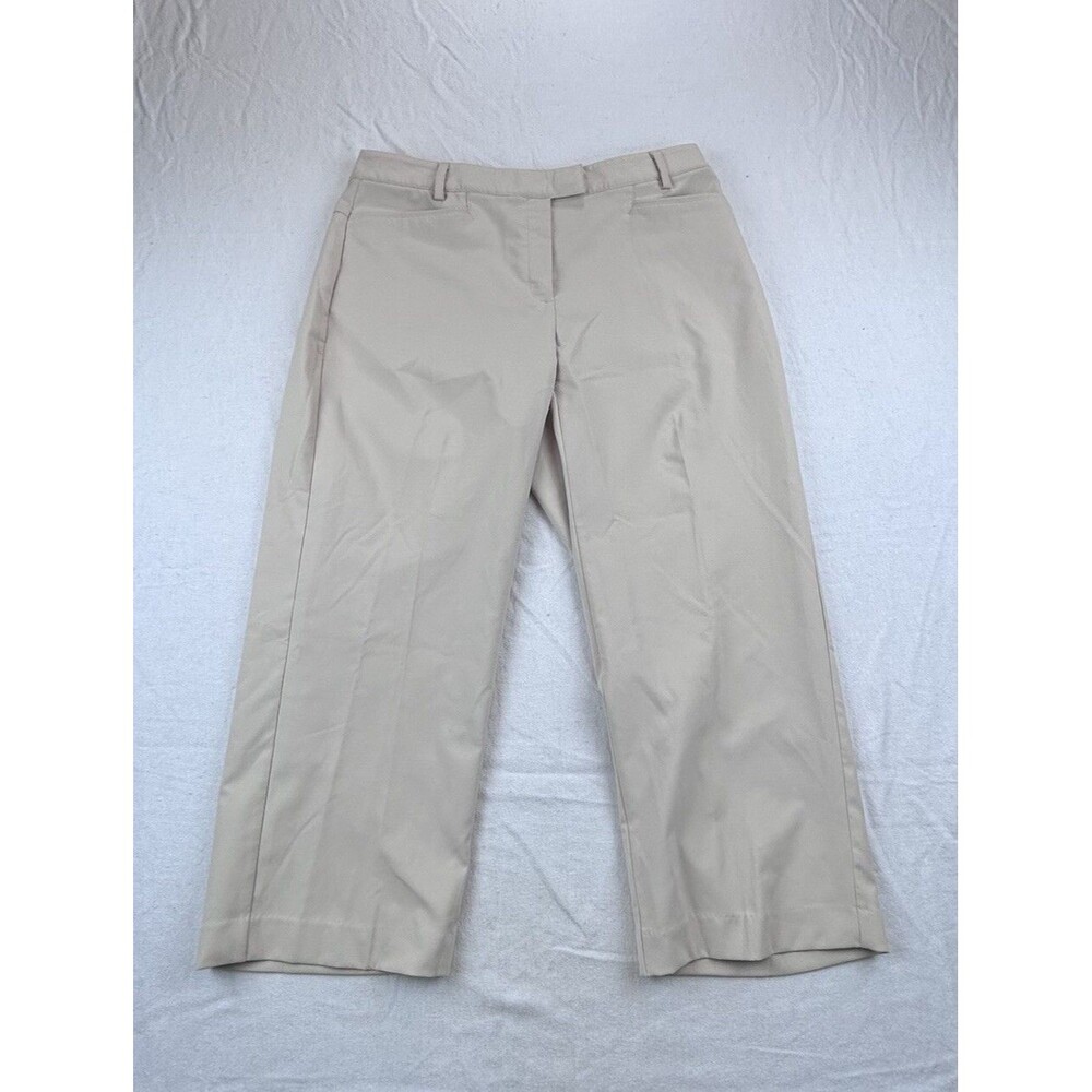 Lady Hagen Golf Capris Womens 6 Tan Khaki Pockets